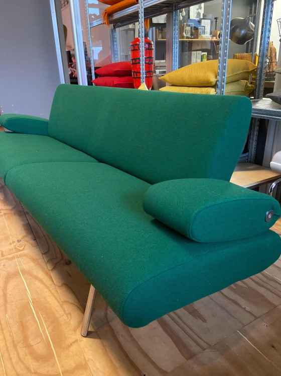 Harvink Armslag | 3 plazas | Restaurado | Lana verde – Sofás de 3 plazas, Wool, Metal (photo 9 of 12)