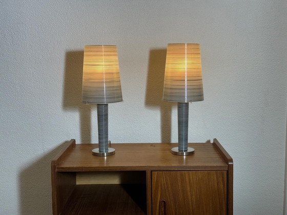 Image 1 of Set of 2 Foscarini Lite Tavolo Grande Table Lamps – Iconic Italian Design