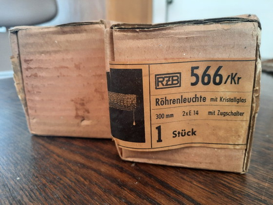 Image 1 of Lampade da parete in cristallo vintage di RZB Leuchten