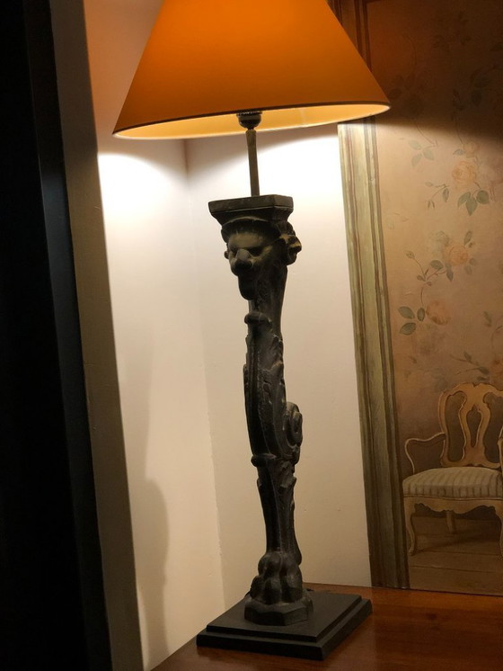 Image 1 of 2x EICHHOLTZ Gautier Table Lamp height 95 cm bronze finish