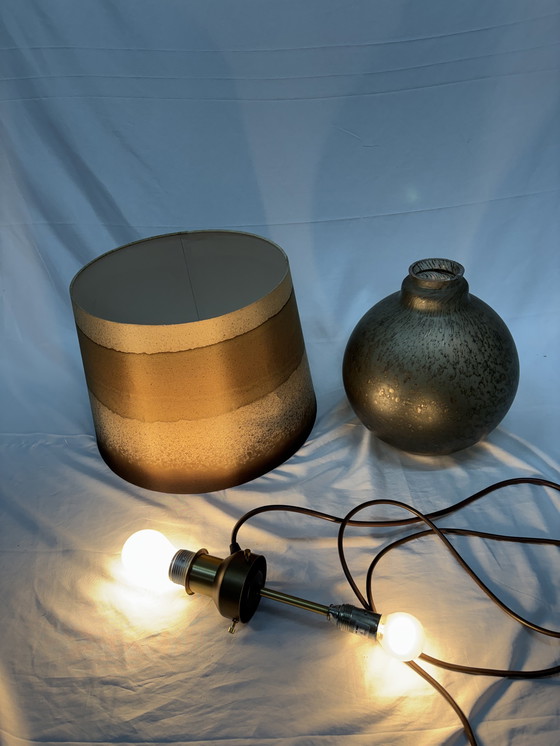 Image 1 of Lampada da tavolo vintage Peill & Putzler 1970, vetro soffiato a mano