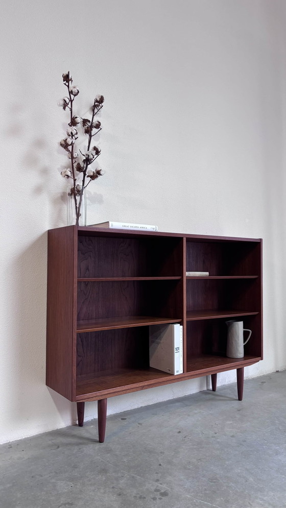 Image 1 of Vintage Bookcase Hundevad In Teak