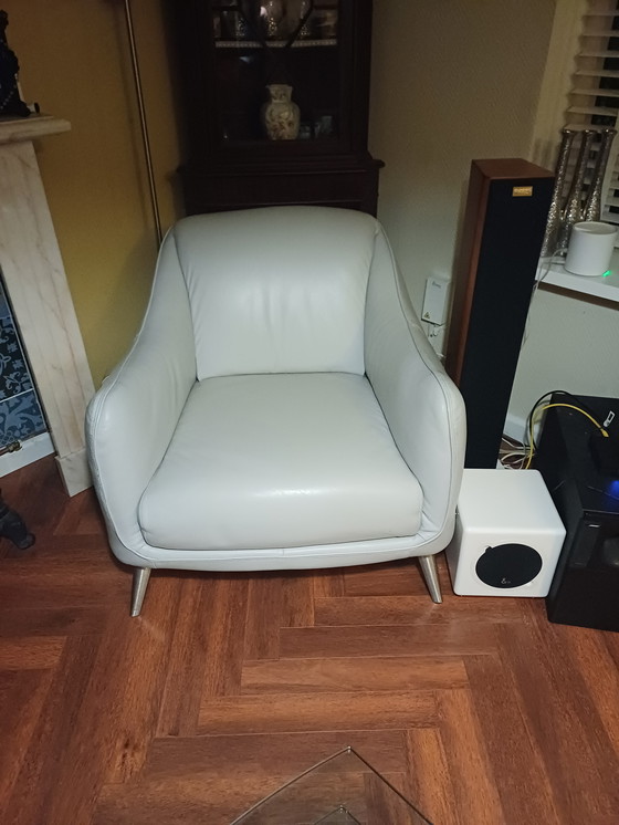 Image 1 of 2x Natuzzi Platea Gris