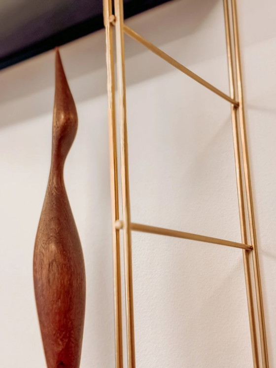 Image 1 of Vintage Modular String Wall Rack From France, 1960s