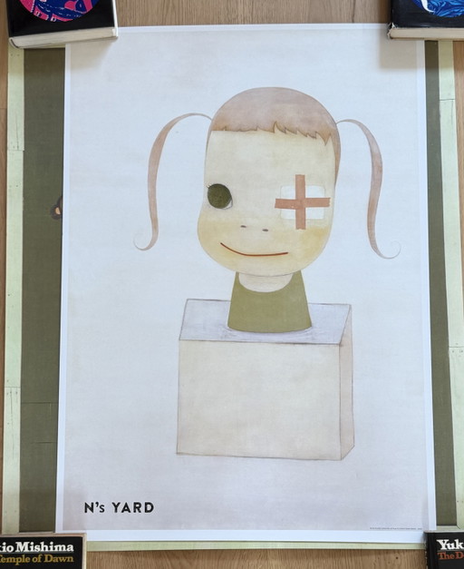 Yoshitomo Nara Poster “Sorry Couldn’t Draw The Left Eye” 72.8x51.5