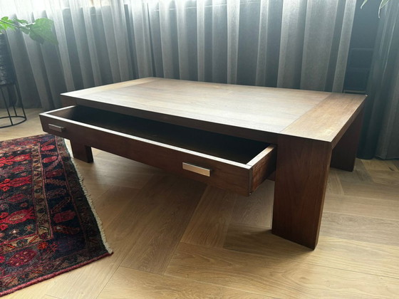 Image 1 of Table basse en noyer