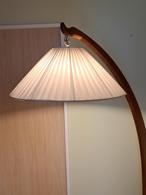 Arteflash Venere Piantana - Italiaans design vloerlamp in walnoot