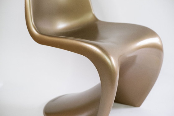Image 1 of Original Vitra Panton Chair in Gold