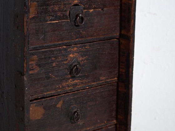 Meuble de rangement japonais ancien - Période Meiji / Taishō (env. ) #74 – Meubles de rangement pour bureau (photo 17 of 40)