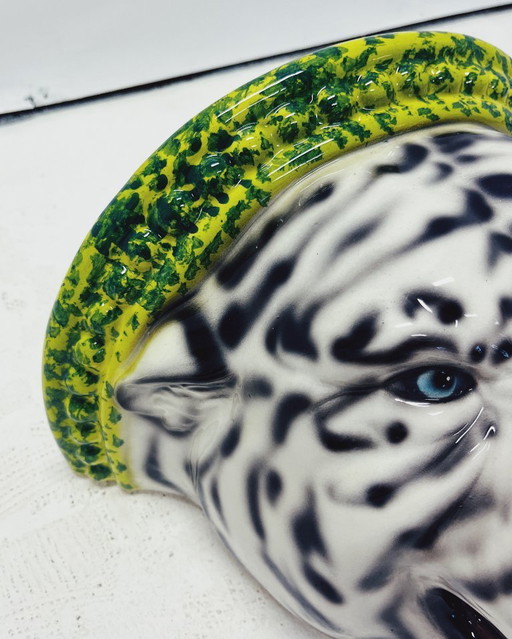 Wandplank Tijger Wit Keramiek