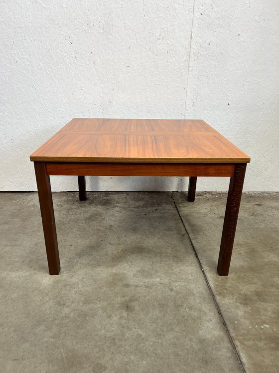 Image 1 of Tavolino da caffè/tavolino laterale vintage danese, in teak, anni '70