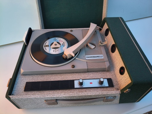 Radiomarelli VF14 Tragbarer Plattenspieler