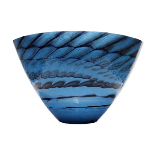 Tafelaufsatz, Schale oder große Glasschale von Murano "Yourmurano" handgefertigt.