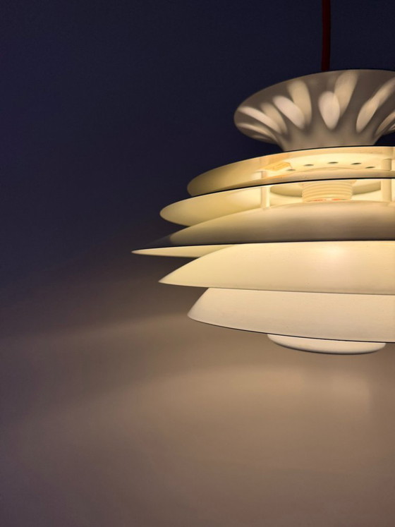 Vintage Top Lamper model 311 - Deense design lamp – Hanglampen, Metaal (photo 3 of 9)