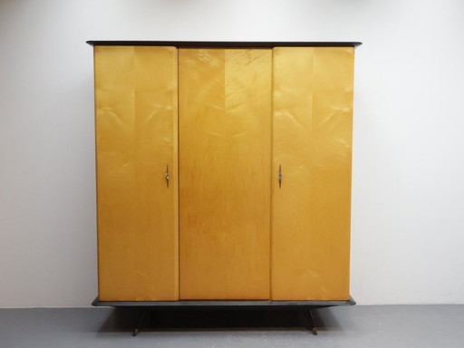 Vintage wardrobe | 3 doors | Slanted legs