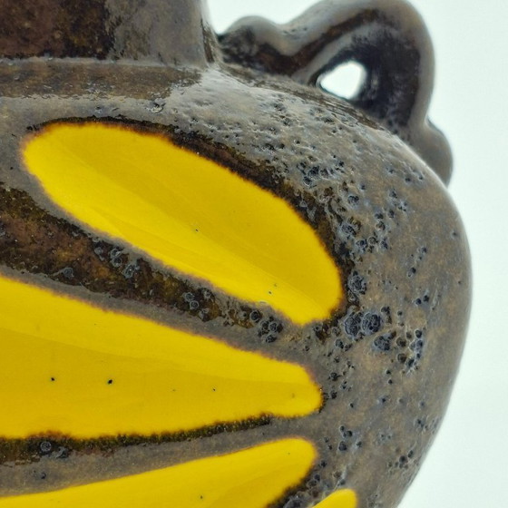 Image 1 of Vaso Germania Ovest ES Ceramics | Petalo Giallo 873-15