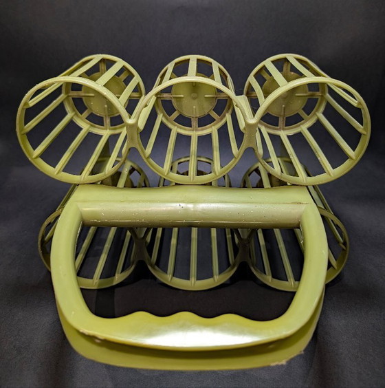 Image 1 of 2x Vintage 1960s bottle racks (Made in Holland)