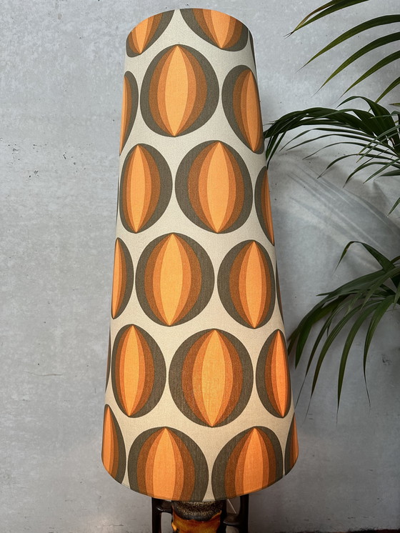 Image 1 of Vintage XL Fat Lava Vloerlamp - keramiek