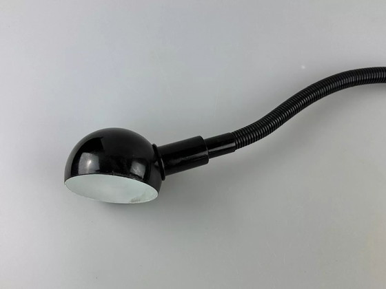 Image 1 of 60s 70s tafellamp klem lamp zwanenhals space age design metaal