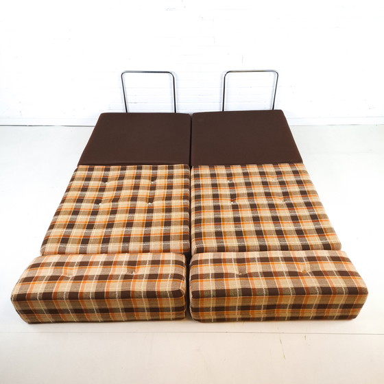 Image 1 of 2x vintage slaapfauteuil