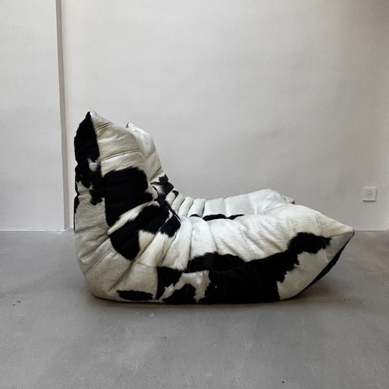 Togo Lounge Chair in Cowhide – Ligne Roset, Loveseats, Leather (photo 8 of 14)