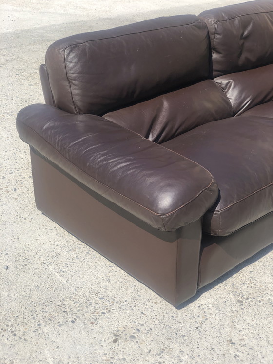 Image 1 of Sofá modelo “Petronio” de cuero de Tito Agnoli para Poltrona Frau 1970