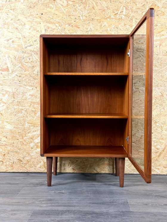 Image 1 of Aparador de teca de los años 60 y 70, mueble credenza, diseño moderno danés, Dinamarca