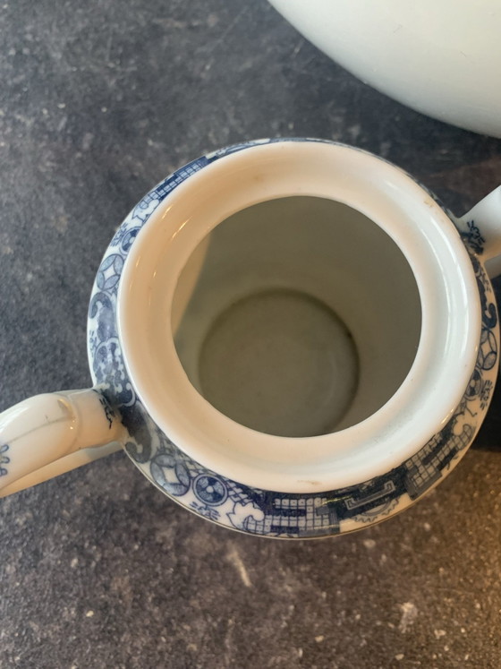 Set latte e zucchero, willow, Accessori da tavola, Porcellana, Blu (foto 4 di 10)