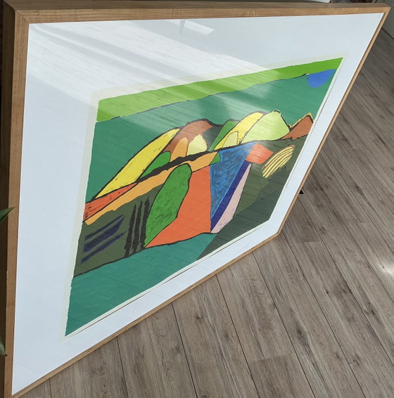 Ronald Boonacker - Andalucia, Sérigraphie – Objets d'art, Paper, Wood (photo 8 of 9)