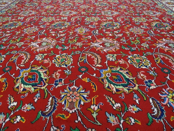 Image 1 of XL-Tabriz - 395 x 302 cm - Laine sur coton - Noué à la main