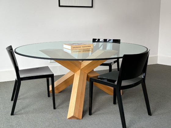 Table de la Casina La Rotonda – Cassina, Tables de salle à manger, Glass, Wood (photo 11 of 11)