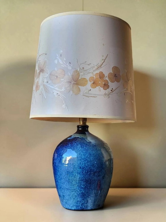 Stoneware lamp D. Avonts La Borne – Table lamps, Porcelain, Vintage (photo 8 of 10)