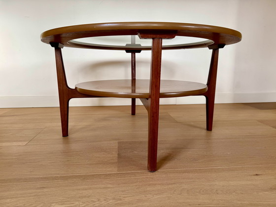Image 1 of Round designer coffee table brand Schreiber
