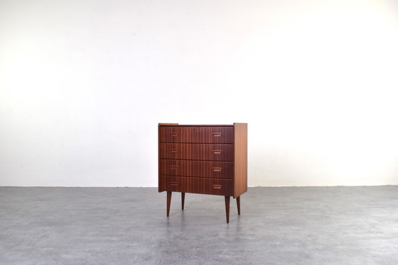 Image 1 of Mid-Century Danish Teak Chest of Drawers, 1960s