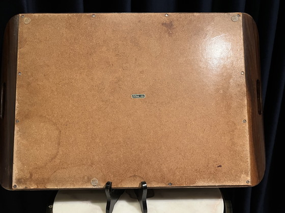 Image 1 of Vintage Midcentury Zitrin-Rio butterfly wing tray – 33×52 cm