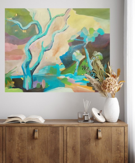 Acrylic Painting #wallalm 80x100cm