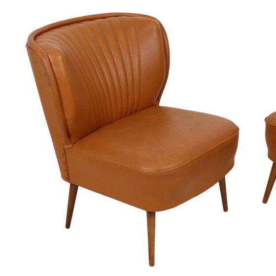 Image 1 of Coppia di sgabelli da cocktail vintage