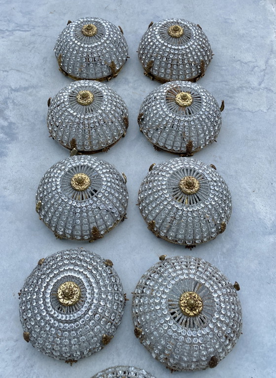 Image 1 of Plafonnier en cristal de style Louis XVI