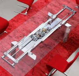 Tavolo da pranzo motorizzato ASTROLAB ROCHE BOBOIS