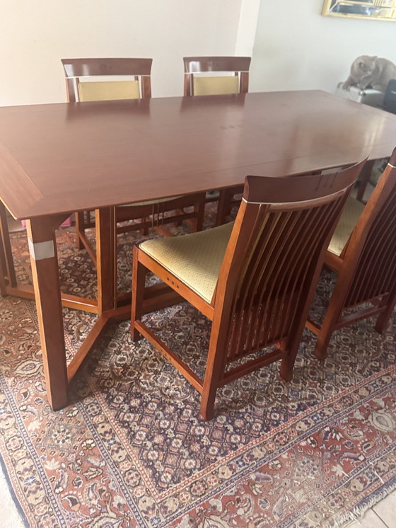 Image 1 of Schuitema design art deco eettafel