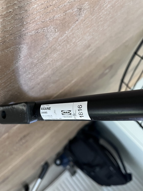 Image 1 of Niels Gammelgaard fauteuil Råane zwart draadstoel