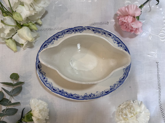 Image 1 of Vintage juskom van Sarreguemines