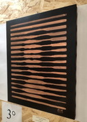 Walter Geraci - Gioconda Stripes (bronzo)