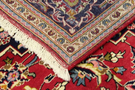 Image 1 of Original Perserteppich Keschan,Kashan Rot 350 x 245 cm Top Zustand Klassik Alt