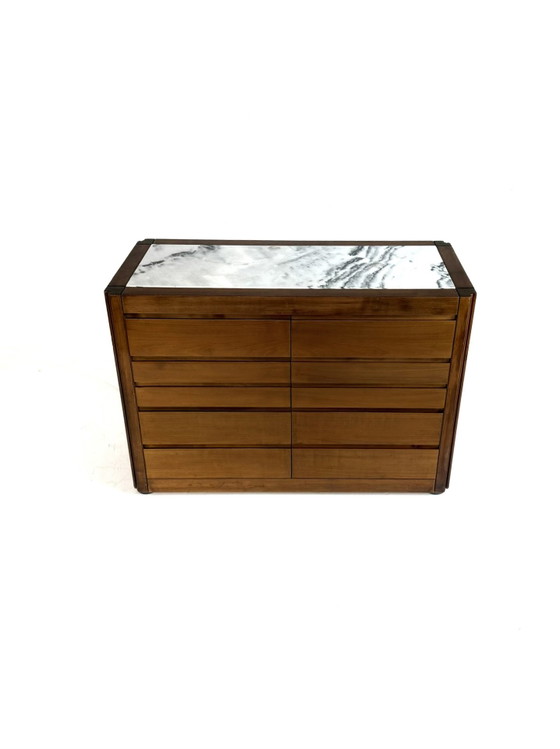 Image 1 of Vintage Italian sideboard, Angelo Mangiarotti '70
