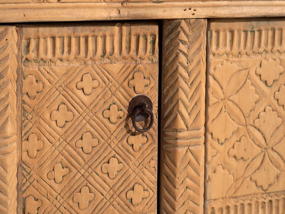 Aparador bajo antiguo de estilo oriental (c.1900) #56, Aparadores, Madera, Hierro, Beige (foto 43 de 60)