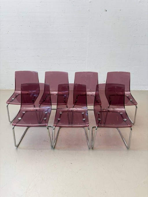 4 Tobias Cantilever stoelen van Carl Öjerstam voor IKEA