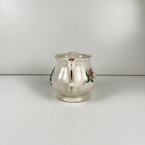 Image 1 of Tall sauce boat, Reverbère model, by KG Lunéville