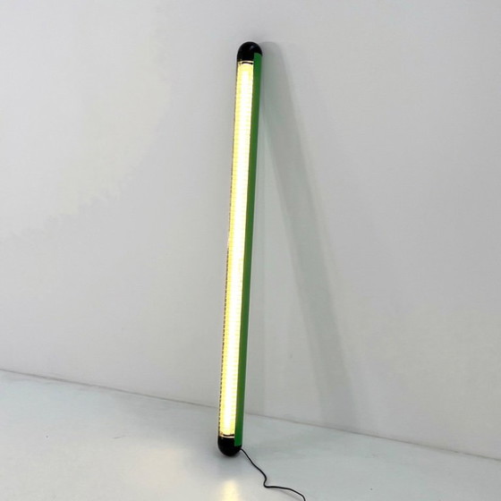 Image 1 of Tube lumineux néon vert de Disano, années 1980