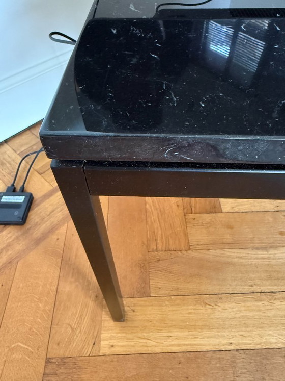 Image 1 of Florence Knoll low table marble nero marquina